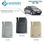 Renault Megane 2 Sedan 2004-2009 4d Oto Paspas Profesyonel Bej
