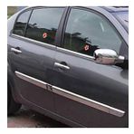 Renault Megane 2 Sedan Krom Cam Çıtası Seti 2004 - 2010