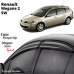 Renault Megane 2 Sw Cam Rüzgarlığı