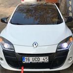 Renault Megane 3 Batman Yarasa Ayna Kapağı Piano Black ABS Plastik