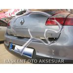 Renault Megane 3 Hb Formlu 2010 Üzeri Krom Bagaj Alt Çıtası