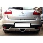 Renault Megane 3 Rs Egzoz Görünümlü Difüzör Coupe Parak Siyah Plastik