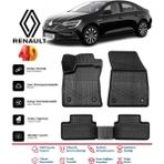 Renault Megane 4 2016 ve Sonrası 4.5d Premium Havuzlu Siyah Paspas Takımı Kokusuz