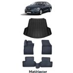 Renault Megane 4 2018 Model 5d Premium Ekstra Havuzlu Paspas ve Bagaj Havuzu Set - Siyah
