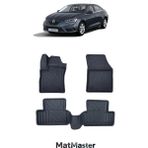 Renault Megane 4 2024 Model 5d Ekstra Havuzlu Paspas - Siyah