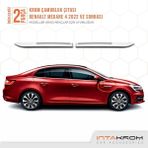 Renault Megane 4 Krom Çamurluk Çıtası 2 Parça 2020 Ve Üzeri Yeni Hb-sd