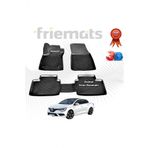 Renault MEGANE 4 SD 3D Havuzlu Paspas 2016 Sonrası Siyah 4 Parça SET - Friemats