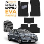 Renault Megane 4 Uyumlu Hücreli Premium Eva Paspas Seti - Siyah
