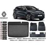 Renault Megane E-Tech 2024 Model Bagaj Havuzu Araca Özel Siyah Havuzlu Paspas Takımı Sett