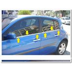 Renault Megane Hb 2 Krom Cam Çıtası 2002 - 2012 4 Prç.
