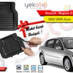 Renault Megane II 3D 2002-2009 Arası Havuzlu Üniversal Oto Paspas