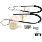 Renault Megane Mk1 X64 Da0/1 Coupe 1996-2003 2/3 Kapi 7700834393 Icin Sag Kapi Cam Kriko Tamir Seti