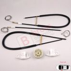 Renault Megane Mk2 2002-2009 3-Kapı Hb Coupe 8200325138 İçin Elektrikli Sol Cam Kriko Tamir Seti