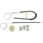 Renault Megane Mk2 2002-2009 Cc Cabriolet 8201010933 Icin Elektrikli Arka Sol Cam Kriko Tamir Seti