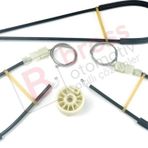 Renault Megane Mk2 2002-2009 Cc Cabriolet Convertible Icin Elektrikli Sol Kapi Cam Kriko Tamir Seti