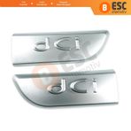 Renault Megane, Scenic 2 İçin 2 Adet Krom DCI Monogram Amblemi