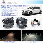 Renault Megane SW Grandtour 2008-2015 Beyaz Led Xenon Sis Farı Seti