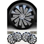 Renault R 11 R 19 R 5 R 9 14'' Inç Jant Kapağı 4 Adet Çift Renk 304