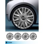 Renault R 19 13 Inç Jant Kapağı Amblemli Gri (4-Adet) 122 MJDT-MB-11239
