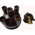 RENAULT R9 SPRİNG DİSTRİBÜTÖR KAPAĞI + MAKARA 7701020784 KNA GOLD
