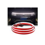 Renault R9 Spring Uyumlu Kaput Ledi, Gündüz Ledi, Silikon 150cm Beyaz
