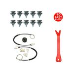 Renault Scenic 1 1996-2003 7700838592 Sol Ön Cam Kriko Tamir Set 64384076