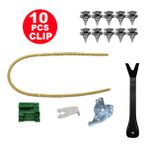 Renault Scenic 1 96-03 Laguna 2 01-07 Espace 01-09 8200044417 Sağ Arka Cam Kriko Tamir Seti 10 Klips