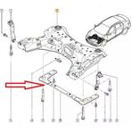 Renault Scenic 2 2003-2009 Motor Beşiği Ön Traversi (Beşik) (Adet) (Oem No:544640004r)