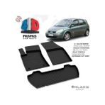 Renault Scenic 2 Ferrous 4d Havuzlu Kauçuk Paspas 2006 - Siyah