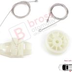 Renault Scenic Mk2 2003-2009 4/5 Kapi 8200118856 Icin Elektrikli Arka Sol Kapi Cam Kriko Tamir Seti