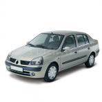 Renault Symbol 1999-2006 4 Parça Krom Cam Çıtası