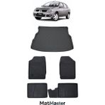 Renault Symbol 2002 Model 5d Premium Ekstra Havuzlu Paspas ve Bagaj Havuzu Set - Siyah