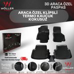 Renault Symbol Paspas 2013 Sonrası 3d Havuzlu Wöller Paspas