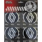 Renault Yeni Alüminyum Yapıştırma Jant Göbeği 4 Lü 60Mm