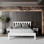 Renazzo Apex New Mdf Karyola | Kolay Kurulum - Beyaz - Ceviz - 100 cm