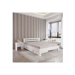 renazzo mobilya 2 Çekmeceli Letto Mdf Karyola | Tek Ve Çift Kişilik Yatak Uyumlu, Kolay Kurulum