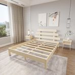 Renazzo Mobilya Lotus X Model Vernikli Çam 90x200 cm Ahşap Karyola