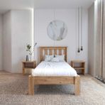 Renazzo Shark New Atlantik Mdf Karyola | Kolay Kurulum - 100x200 - Atlantik Çam
