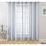 rendecioğlutekstil 1. Sınıf Tül Perde Foldet Keten Etek Kurşun Sarım Ekru Renk Düz Dikim Pilesiz 350 x 260 GRİ