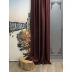 rendecioğlutekstil Fon Perde Blackout Karartma Işık Ve Isı Engelleme Özelliği 275 x 270 Bordo