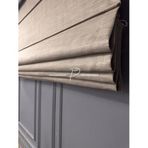 rendecioğlutekstil Katlamalı Keten Balckout Perde 3 Renk Seçeneği 110 x 270 kahve