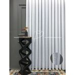 rendecioğlutekstil Tül Perde Foldet Keten Sık Kumaş Dokuma Etek Kurşunlu(Normal Pile Sıklığı) 450 x 270 Beyaz