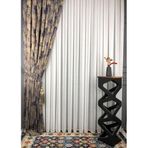 rendecioğlutekstil Tül Perde Simli Bamboo Kumaş Ütü İstemez 1. Kalite 450 x 260 Ekru (kırık beyaz)