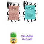 Rene Descartes 2 Kitap Seti + Çim Adam Hediye - Hayır