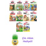 Rene Goscinny 10 Kitap Seti + Çim Adam Hediye