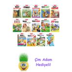 Rene Goscinny 14 Kitap Seti + Çim Adam Hediye