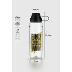 Renga Ege Find Desen 800 ml Tritan Matara 912069 Siyah