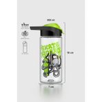 Renga Juno Ahtapot Desen 500 ml Tritan Çocuk Matara 912089 Siyah-Yeşil