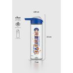 Renga Juno Creative Desen 630 ml Tritan Matara 912088 Mavi-Gri