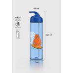 Renga Moly Desenli 630 ml Pipetli Tritan Çocuk Matara 912172 Mavi